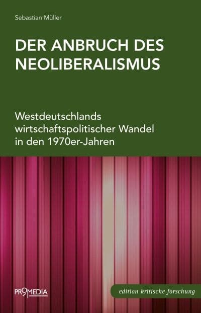 Cover von Der Anbruch des Neoliberalismus